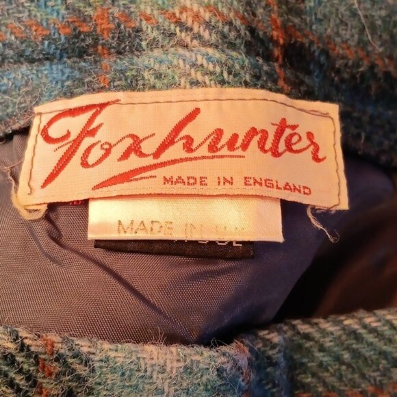 Vintage wool plaid celtic kilt skirt - Picture 4 of 5